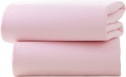 CLAIR DE LUNE Cot Bed Fitted Sheets Pink